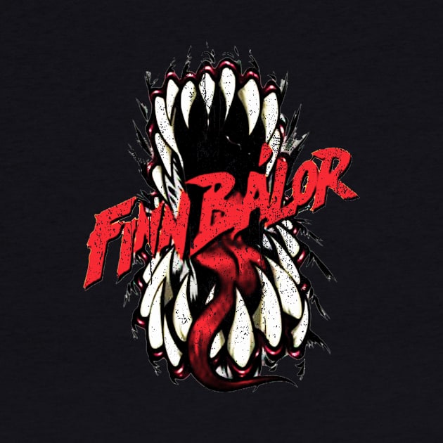 Finn Balor Demon Teeth by craftydoartist